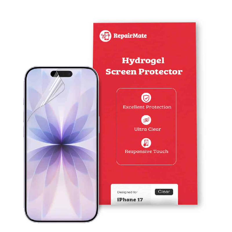 Premium Hydrogel Screen Protector Film for iPhone 17 Full Cover Screen Guard – Anti-Scratch Protective Film Single and Double Pa