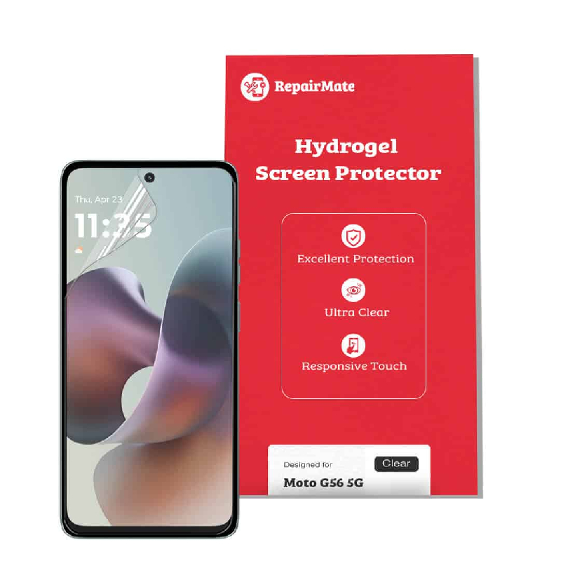 Premium Hydrogel Screen Protector Film for Motorola Moto G56 5G – Scratch-Resistant Protective Film Australian Stock by Repair M