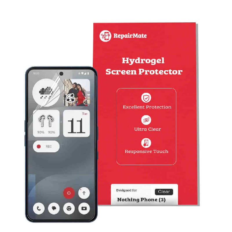 Premium Hydrogel Screen Protector Film for Nothing Phone (3) – Scratch-Resistant Protective Film Australian Stock by Repair Mate