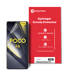 Xiaomi Poco F6 Compatible Hydrogel Screen Protector