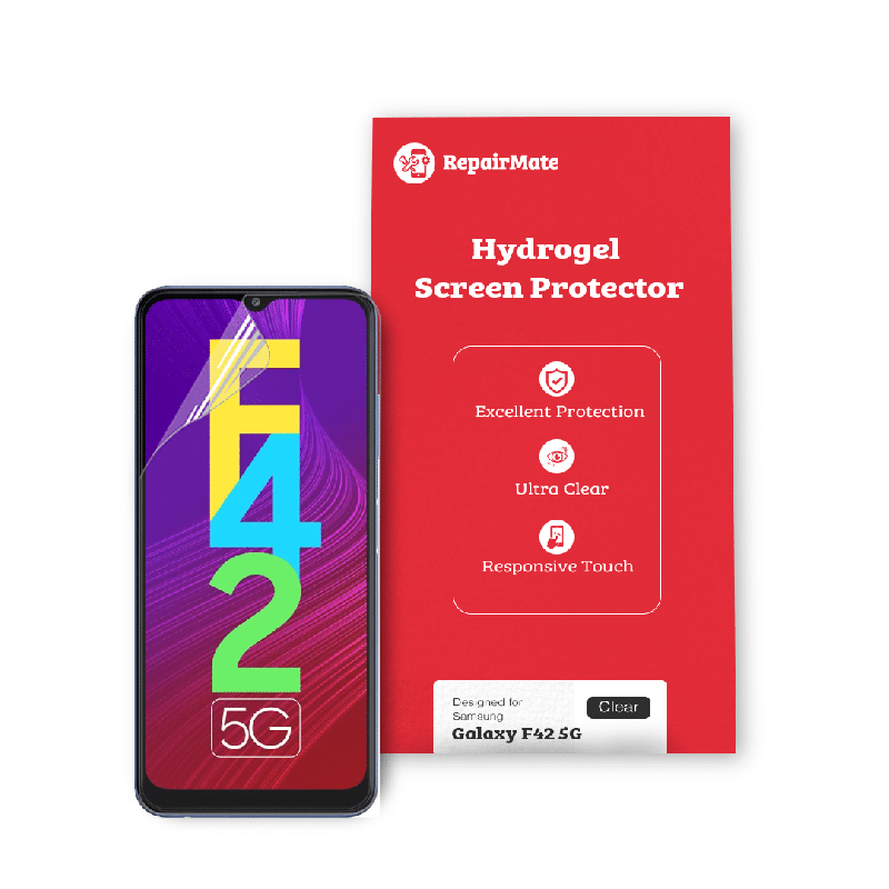 Samsung-Galaxy-F42-5G-Red-Repair-Mate-Hydrogel-Screen-Protector.png