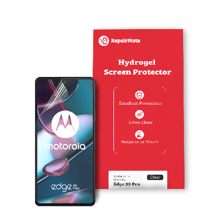 Motorola Edge 30 Pro Compatible Hydrogel Screen Protector Full Cover