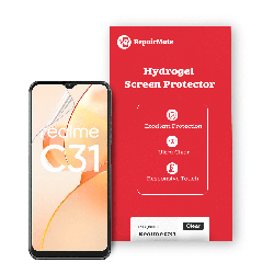 Realme C31 Compatible Hydrogel Screen Protector Full Cover[2 Pack]