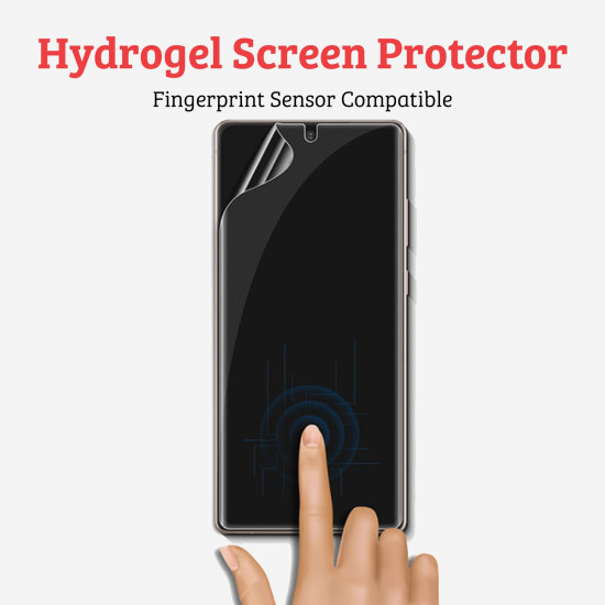 Oppo Reno12 F 5G Hydrogel Screen Protector - Fingerprint Sensor Compatible