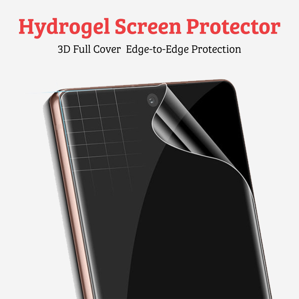 Xiaomi POCO F6 Pro 5G Hydrogel Screen Protector - 3D Full Cover, Edge-to-Edge Protection