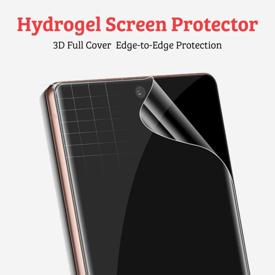 Samsung Galaxy Xcover7 Pro Hydrogel Screen Protector - 3D Full Cover, Edge-to-Edge Protection
