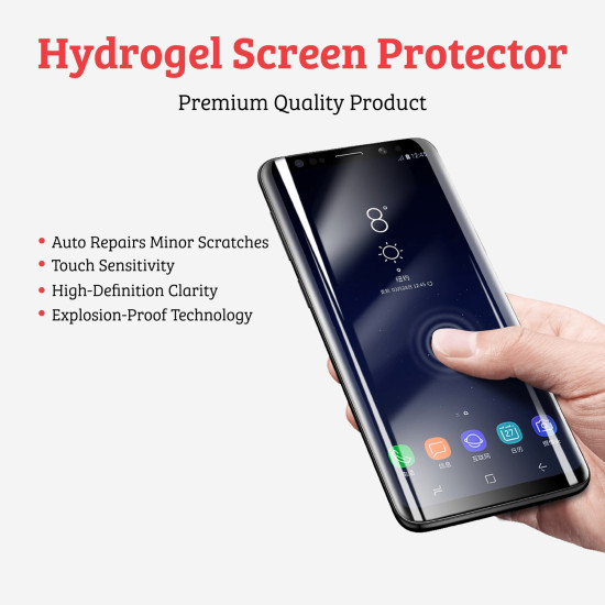 Samsung Galaxy S25 FE Hydrogel Screen Protector - Premium Quality, HD Clarity