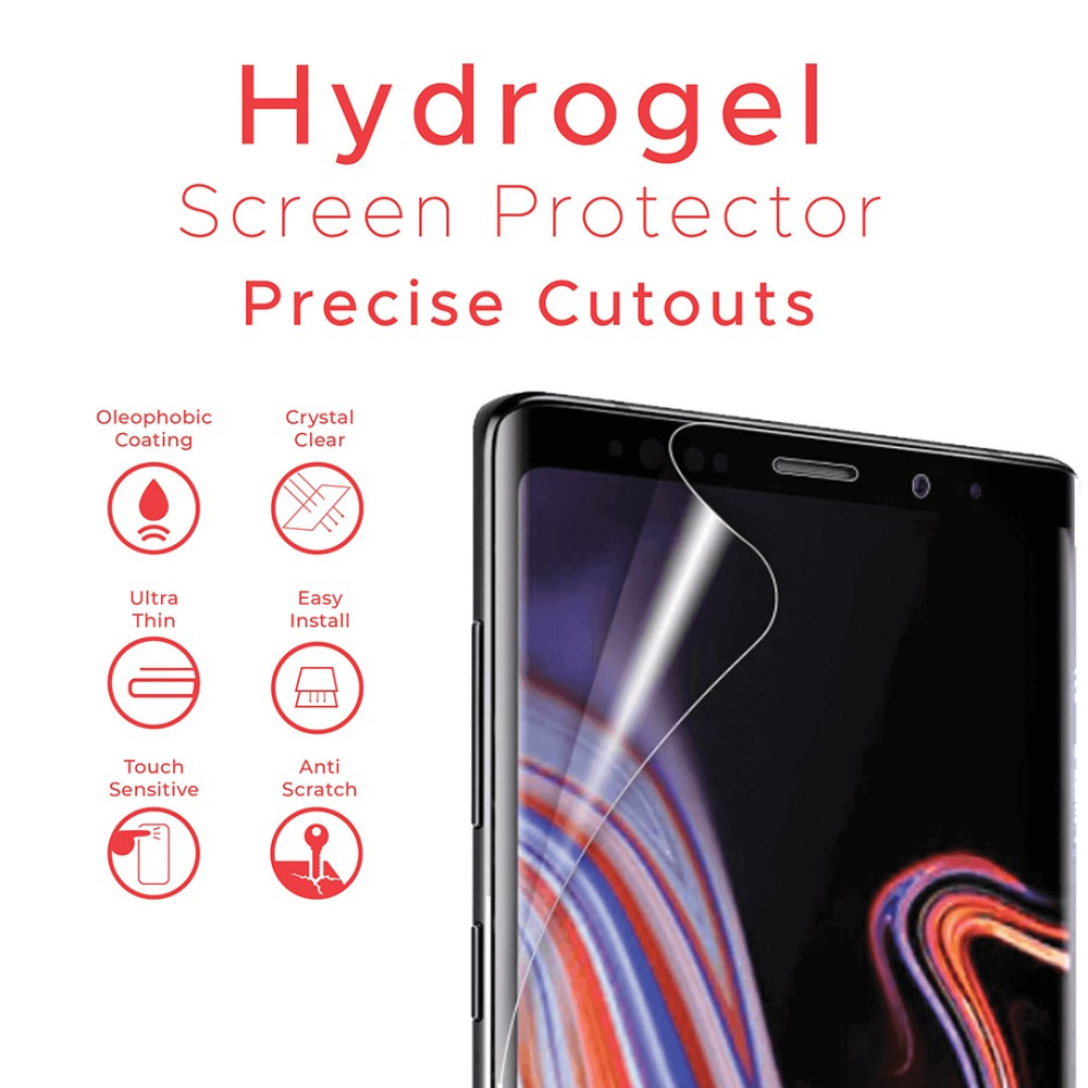 Motorola Moto G35 5G Hydrogel Screen Protector - Precise Cutouts, Full Coverage