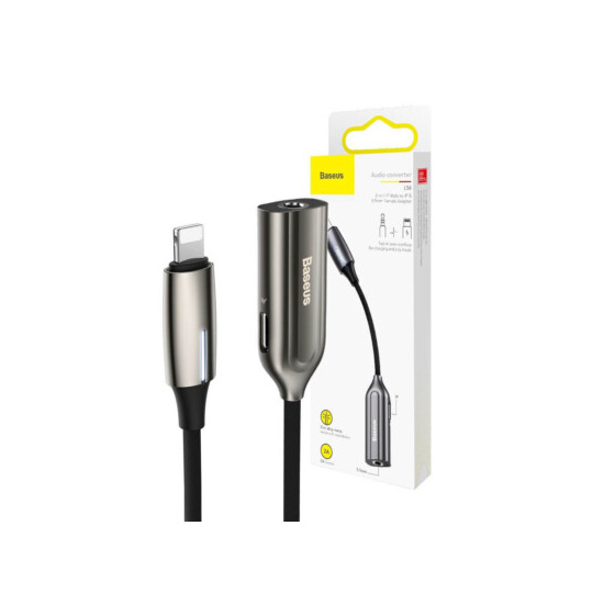 Baseus 2-in-1 Charging & Audio Adapter L56