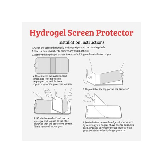 Motorola Edge 70 Fusion+ Hydrogel Screen Protector | Australia