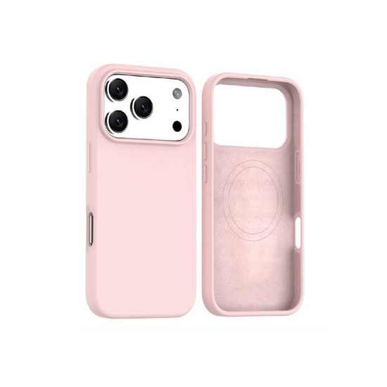 iPhone 17 Pro Max Liquid Silicone Silicone MagSafe - Pink