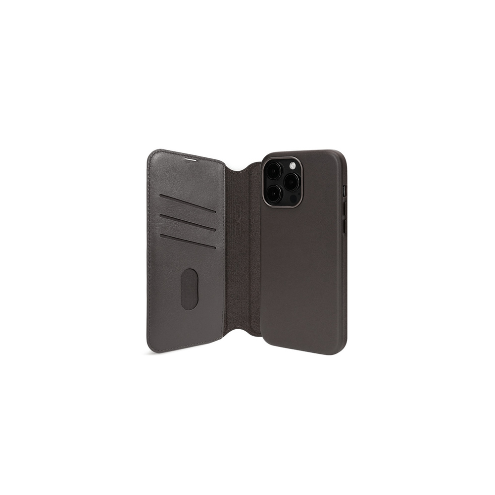 iPhone 15 Pro Max Compatible Case Cover With Folio Urbain Leather Detachable