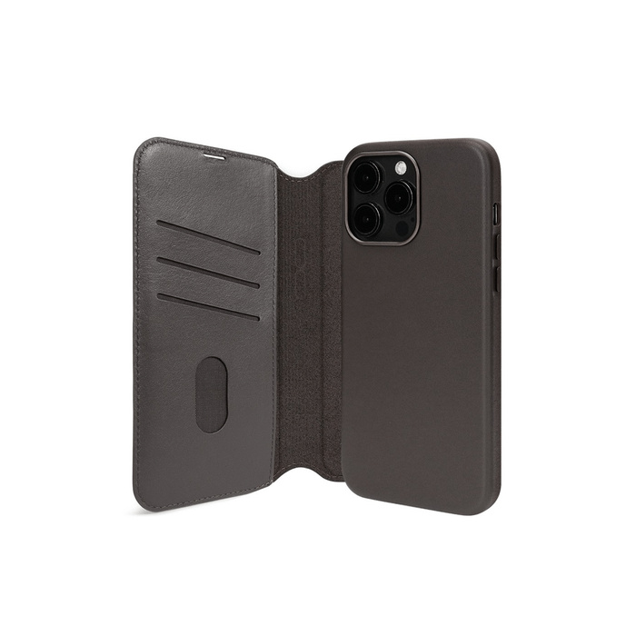 iPhone 15 Pro Max Compatible Case Cover With Folio Urbain Leather Detachable