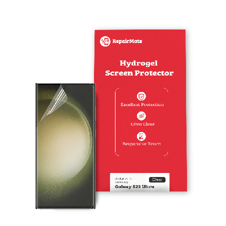 Samsung Galaxy S23 Ultra Compatible Hydrogel Screen Protector Full Cover