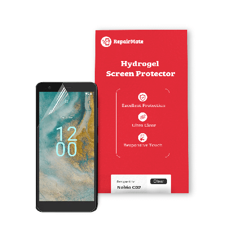 Nokia C02 Full Cover Hydrogel Screen Protector