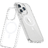 iPhone 15 Tough Acrylic + TPU Hybrid Case Cover: Scratch & Bump Resistant, Rear Camera & Screen Protection, & MagSafe Wireless C