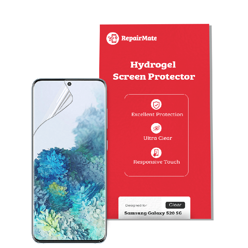 Samsung Galaxy S20 5G Compatible Hydrogel Screen Protector Full Cover [2 Pack]
