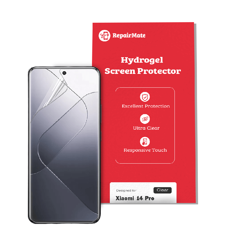 Xiaomi 14 Pro Compatible Hydrogel Screen Protector Full Cover