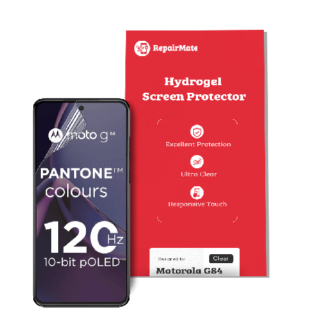 Motorola G84 Compatible  Hydrogel Screen Protector - Full Cover