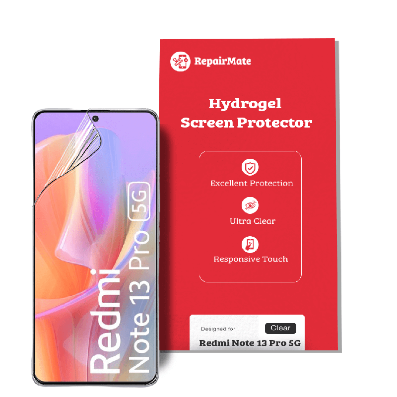 Redmi Note 13 Pro 5G Full Cover Hydrogel Screen Protector