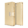 iPhone SE (2020) Compatible Case Cover Rich Foldable Diary- Gold