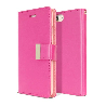 iPhone SE (2020) Compatible Case Cover with Rich Foldable Diary- Hot Pink