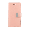 iPhone SE (2020) Compatible Case Cover Rich Foldable Diary- Rose Gold