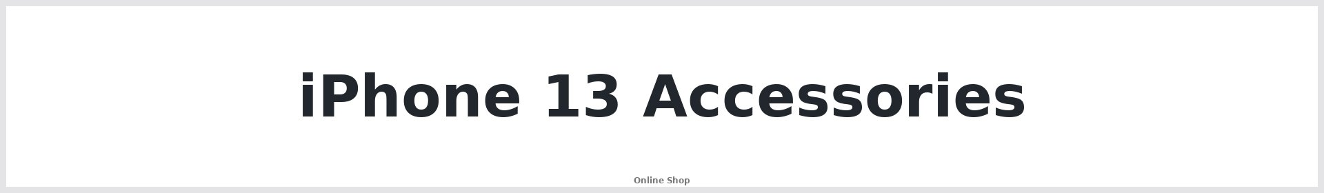 iPhone 13 Accessories - Repair Mate® Online Shop