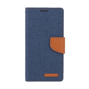 iPhone XS Max Compatible Case Cover Mercury Canvas Foldable Diary