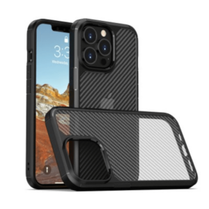 iPhone 13 Compatible Case Cover With Carbon Fiber Hard Shield and Ultimate Protection