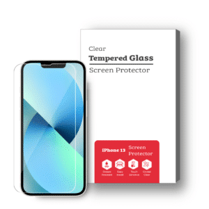 iPhone 13 9H Premium Tempered Glass Screen Protector [2 Pack]