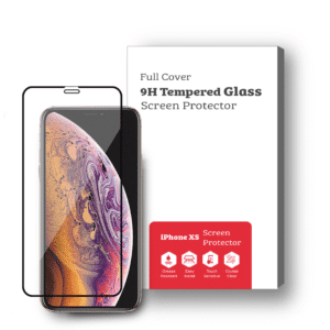 iPhone XS 9H Premium Full Face Tempered Glass Screen Protector [2 Pack]