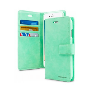 iPhone 8 Case Cover Blue Moon Diary Wallet
