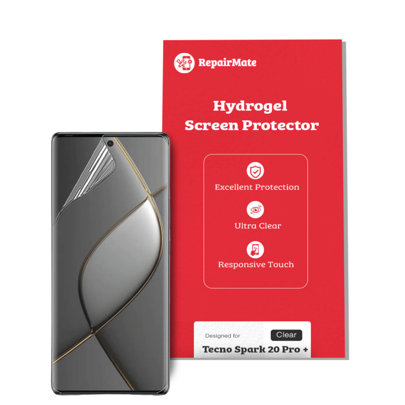 Tecno Spark 20C Compatible Hydrogel Screen Protector