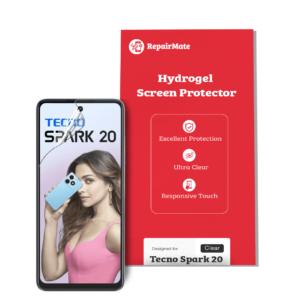 Tecno Spark 20 Compatible Hydrogel Screen Protector