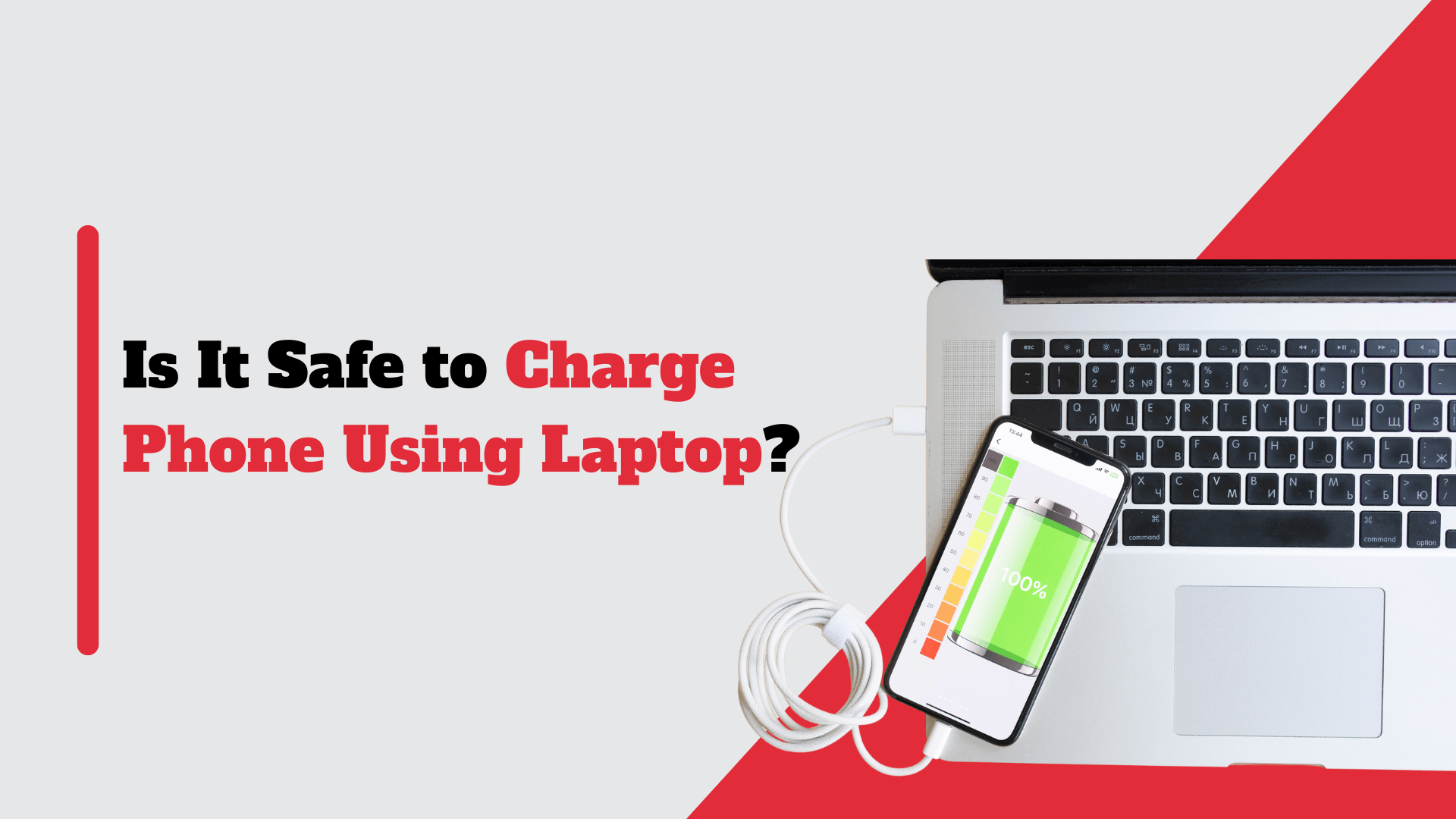 Is it Safe to Charge Phone Using Laptop