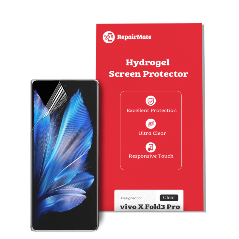 Vivo X Fold3 Pro Compatible Hydrogel Screen Protector Full Cover[2 Pack]