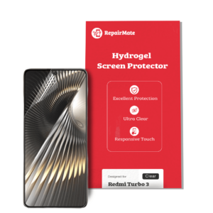 Redmi Turbo 3 Compatible Hydrogel Screen Protector