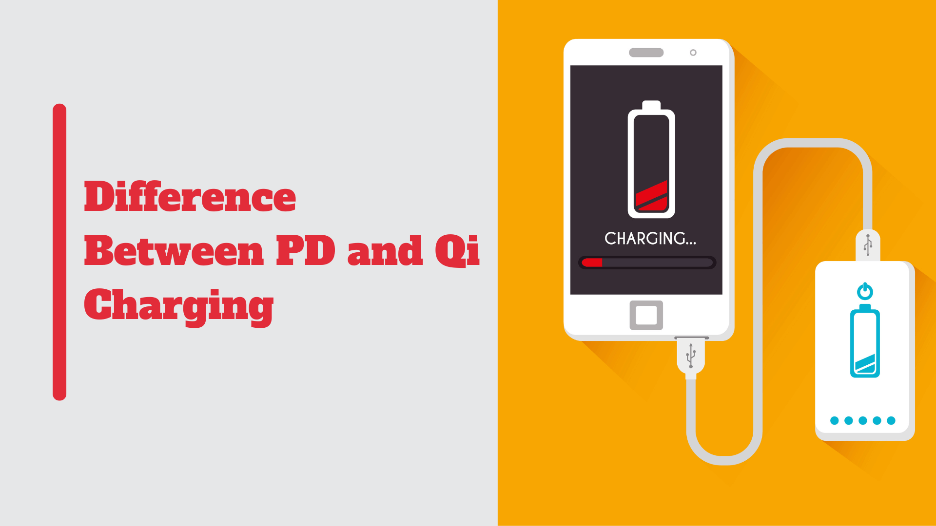 What is the Difference Between PD and Qi Charging